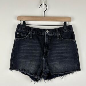 BDG Black Denim Cutoff Shorts, 29